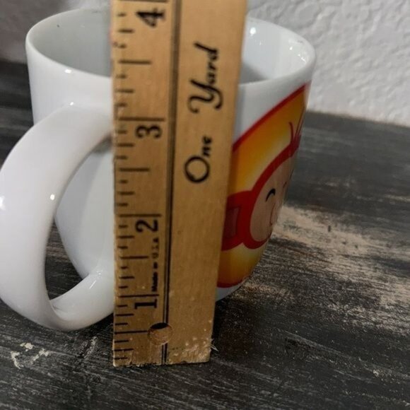 Papierchase Monkey-Themed Ceramic Mug 3" Tall Dishwasher & Microwave Safe - Picture 5 of 7